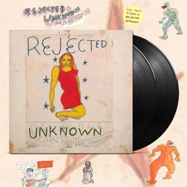 Daniel Johnston - Rejected Unknown: Vinyl 2LP