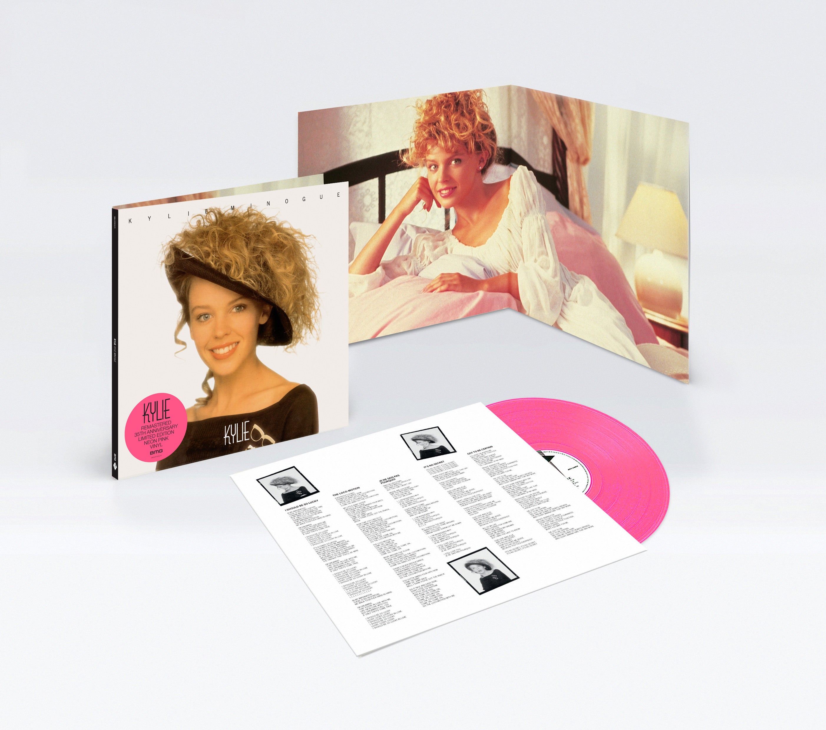 Kylie Minogue - Kylie (35th Anniversary): Remastered Neon Pink Edition Vinyl LP