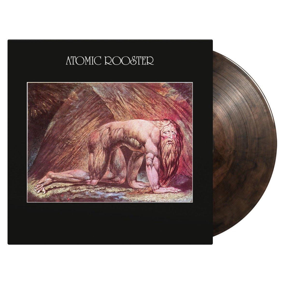Atomic Rooster - Death Walks Behind You: Crystal Clear & Black Marbled Vinyl LP