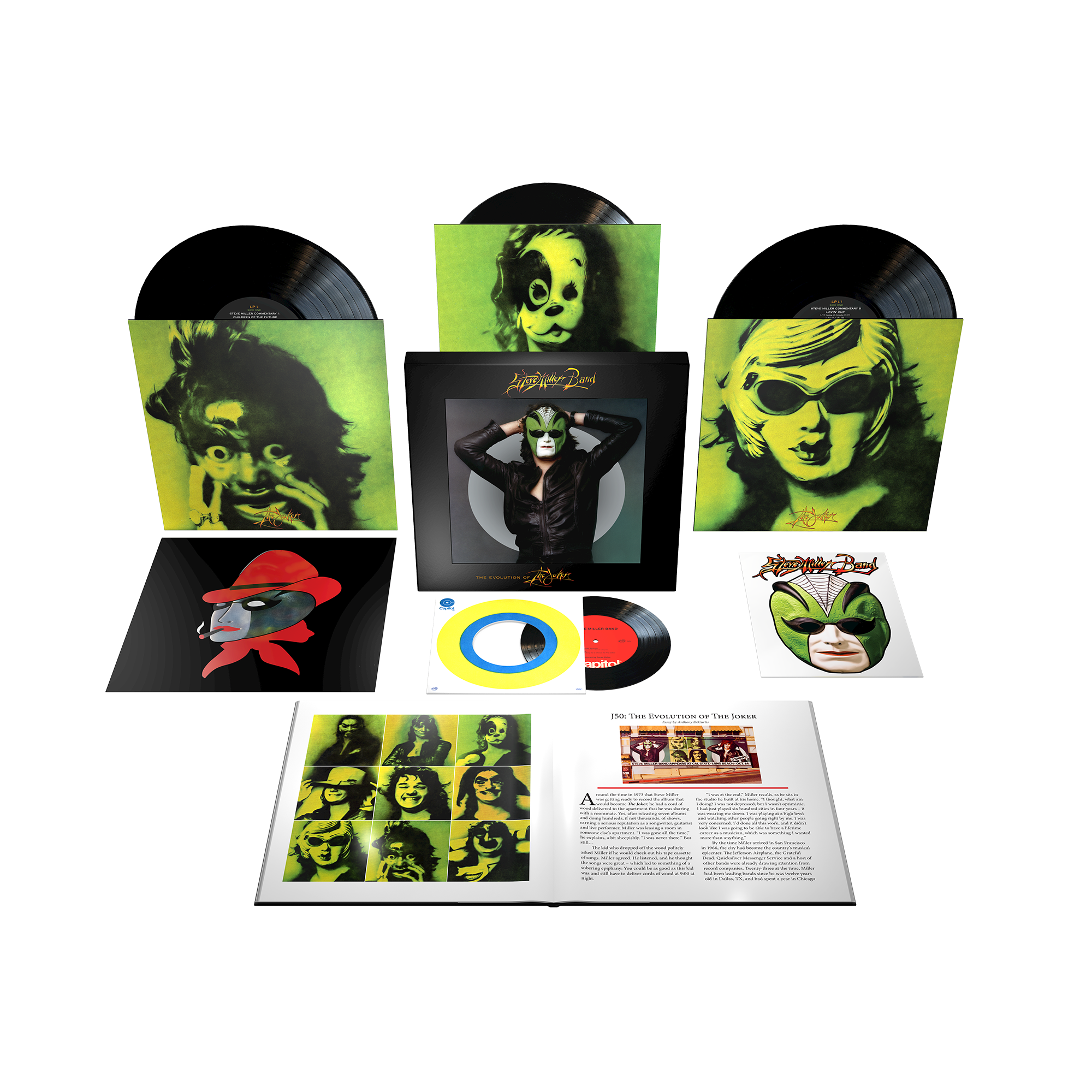 Steve Miller Band - J50 - The Evolution of the Joker: 3LP + 7" Vinyl Box Set