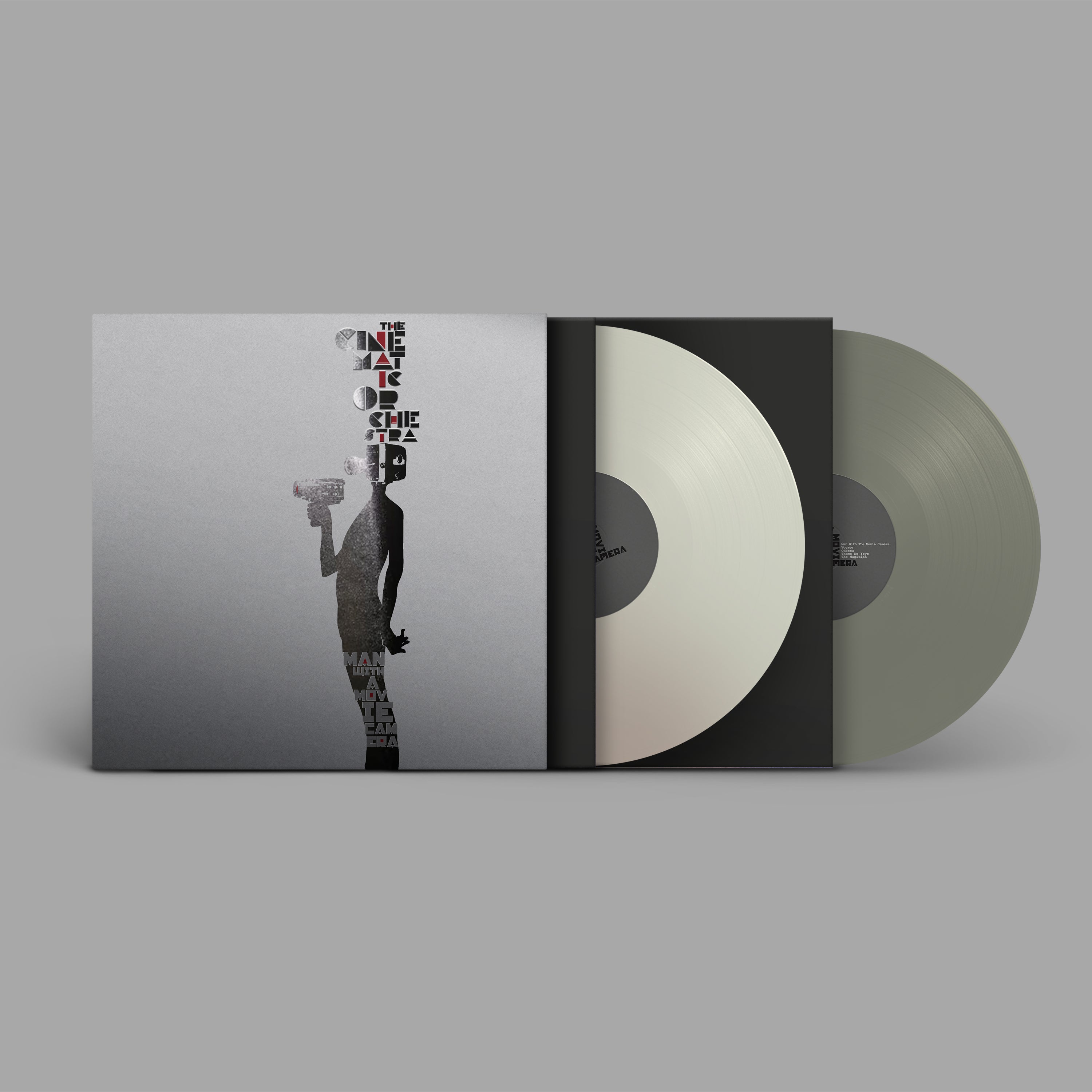 Man With A Movie Camera: 20th Anniversary Edition Gatefold Ashen & Pewter Grey Vinyl & Exclusive Signed Print [150 Copies Available]