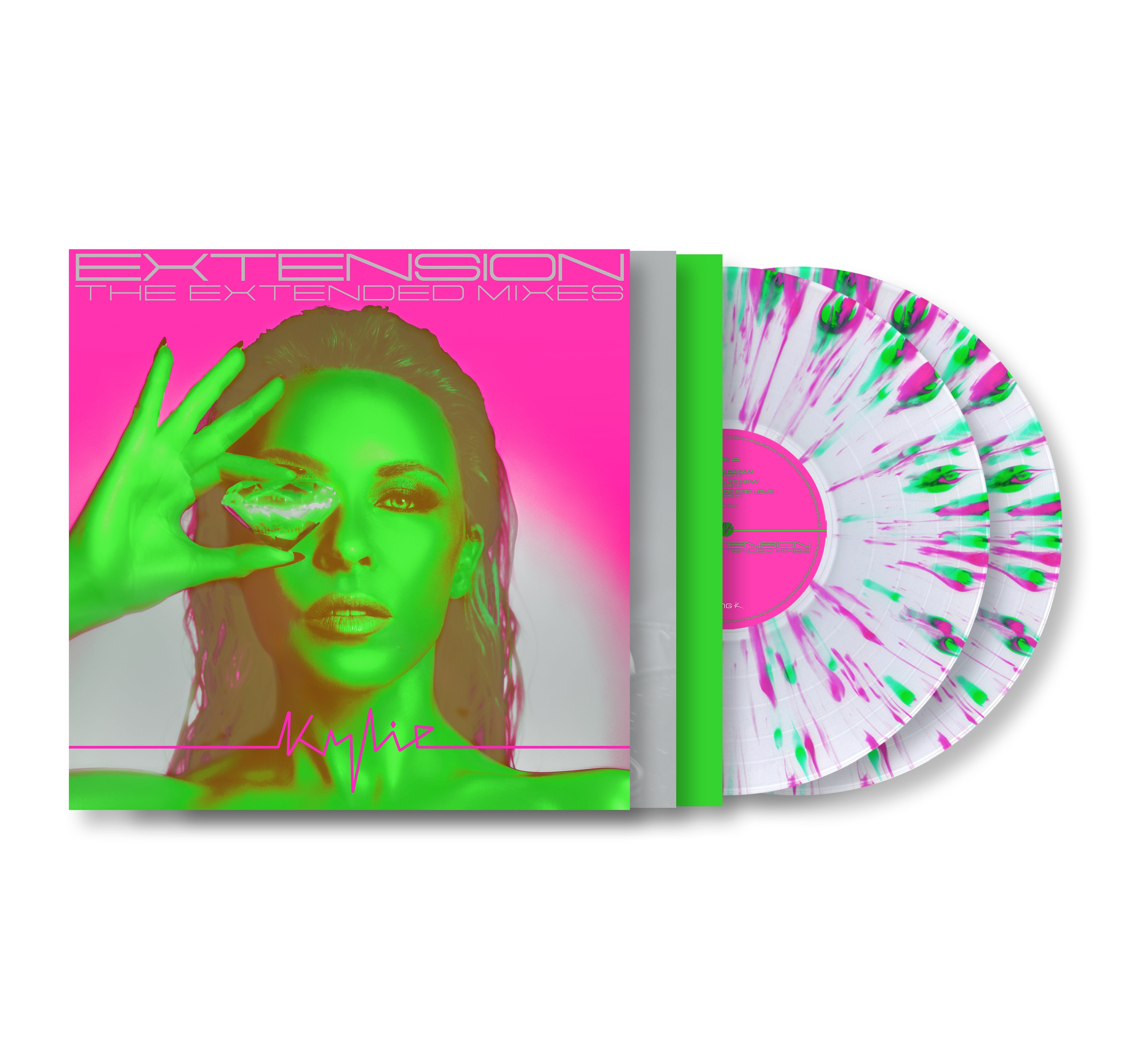 Kylie Minogue - Extension (The Extended Mixes): Limited Splatter Vinyl 2LP
