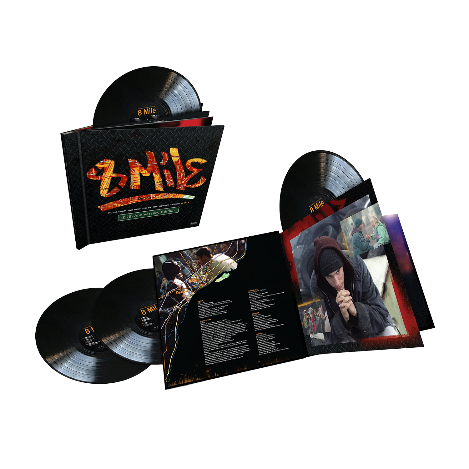 Eminem - 8 Mile Music From And Inspired By The Motion Picture: Exclusive Expanded Edition Vinyl 4LP