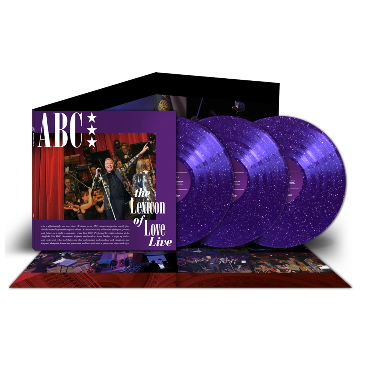 ABC -  ﻿﻿Lexicon of Love Live at Sheffield City Hall: Purple Glitter Vinyl 3LP