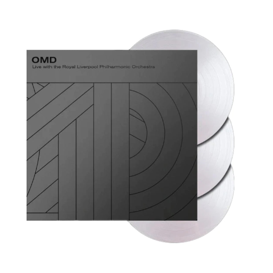 OMD - Live with the Royal Liverpool Philharmonic Orchestra: 180gram Clear Vinyl 3LP