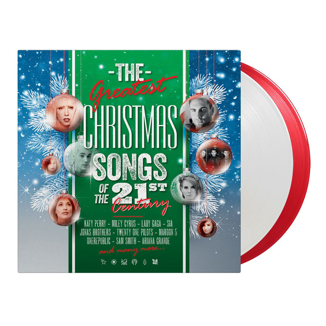 Various Artists - Greatest Christmas Songs Of The 21st Century: White & Red Vinyl LP