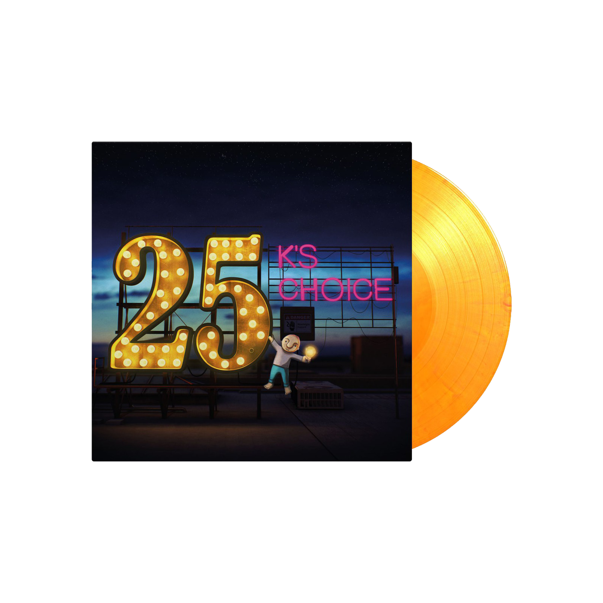 K's Choice - 25: Limited Edition Yellow + Orange Marbled Vinyl 2LP