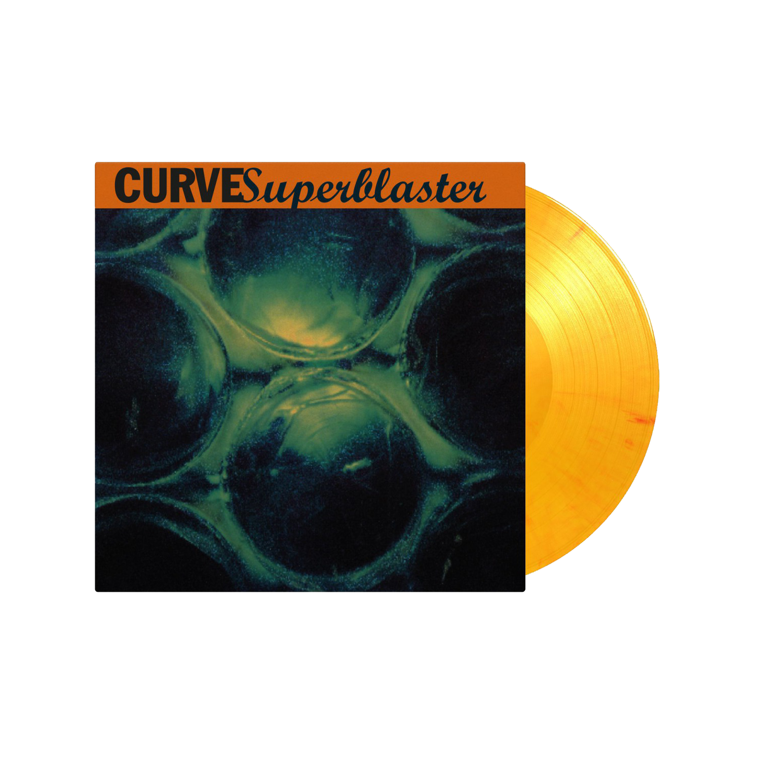 Curve - Superblaster: Flaming Colour Vinyl EP