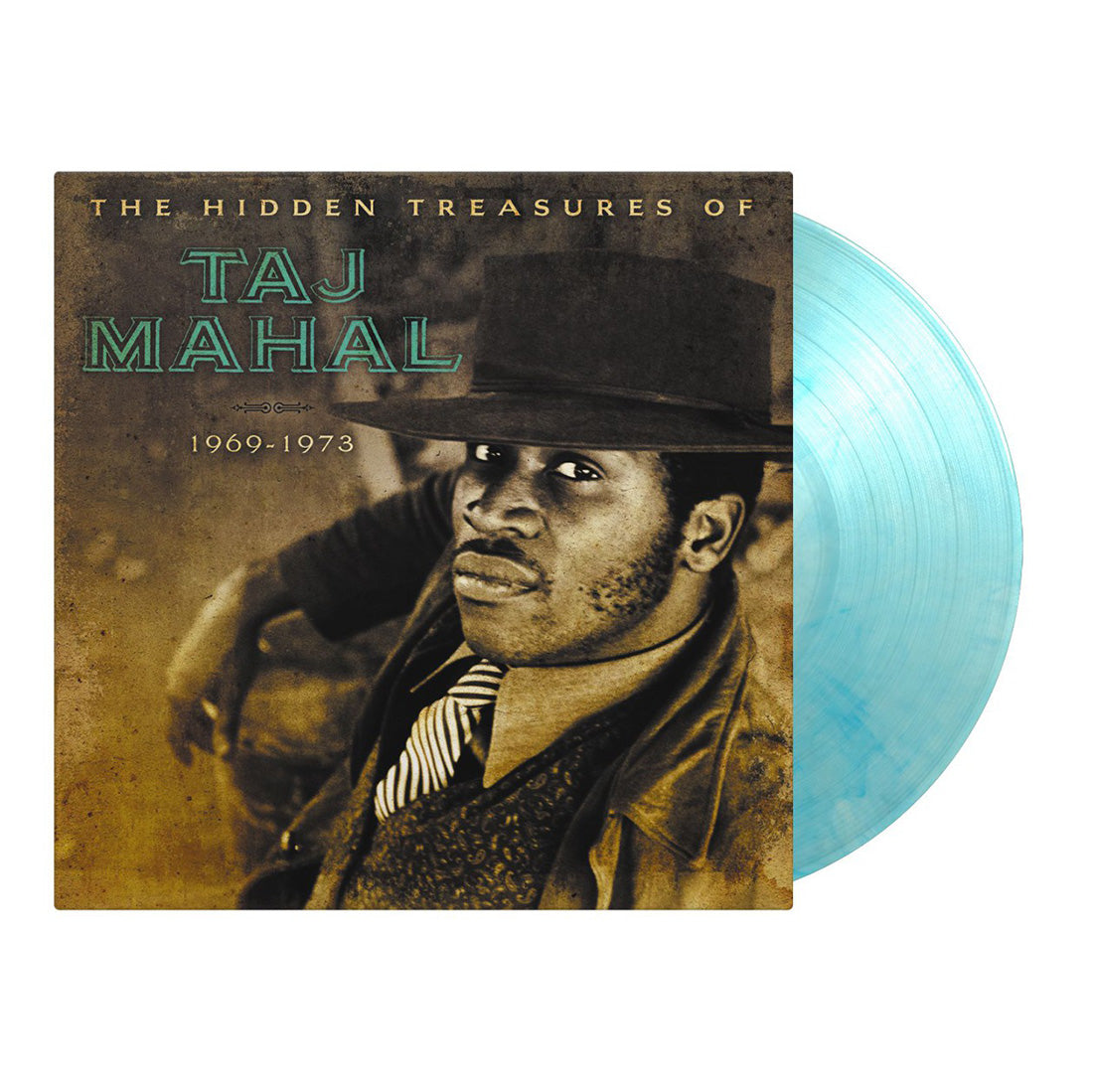 Taj Mahal - The Hidden Treasures Of Taj Mahal (1969-1973): Limited Crystal Clear & Blue Marbled Vinyl LP