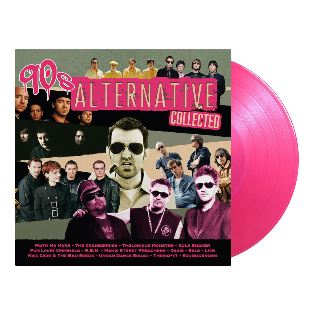 Various Artists - 90’s Alternative Collected: Limited Pink Vinyl 2LP