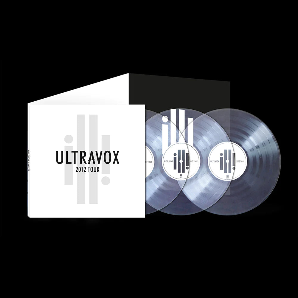 Ultravox - 2012 Tour: Deluxe 180g Clear Vinyl 3LP.