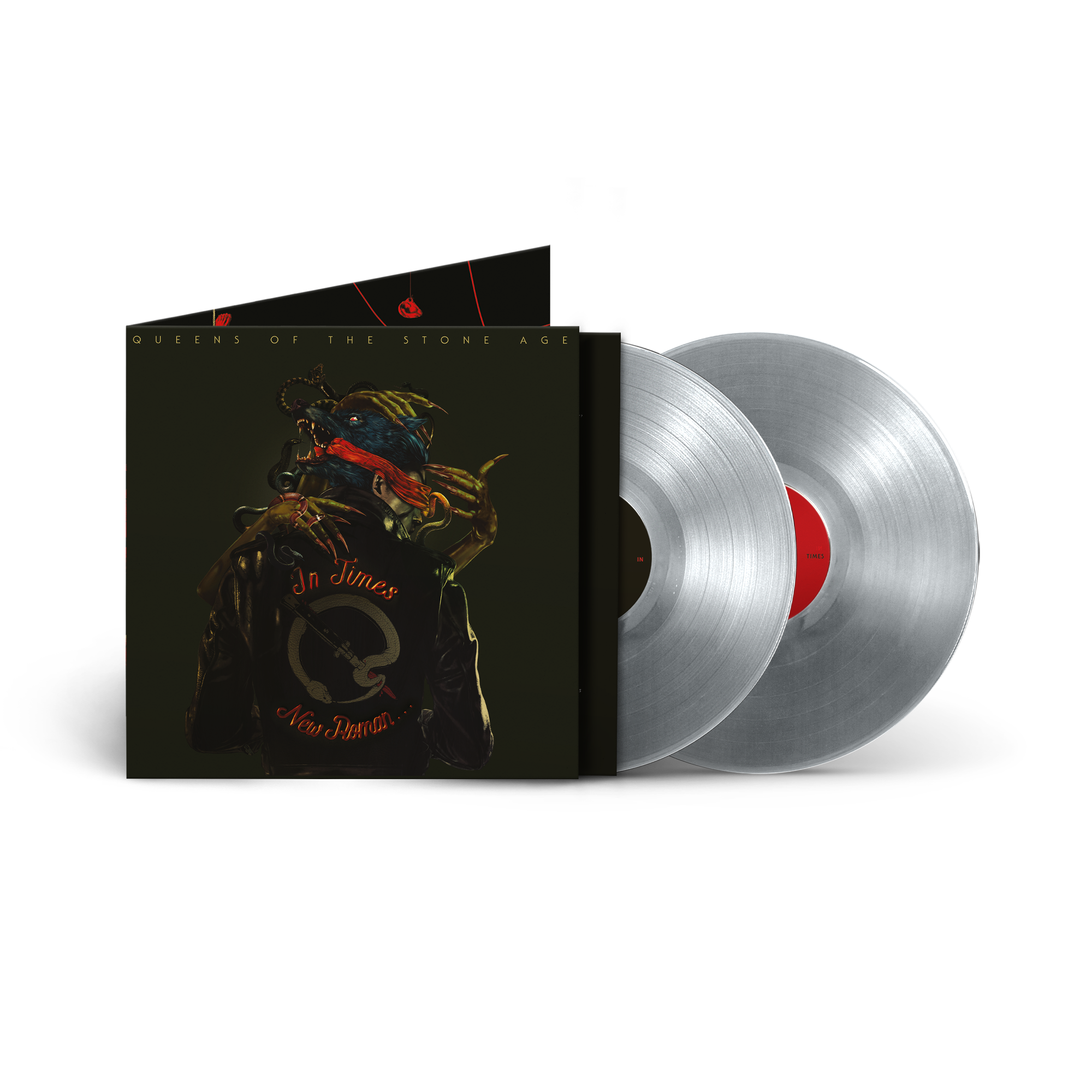 In Times New Roman... Opaque Silver 2lp