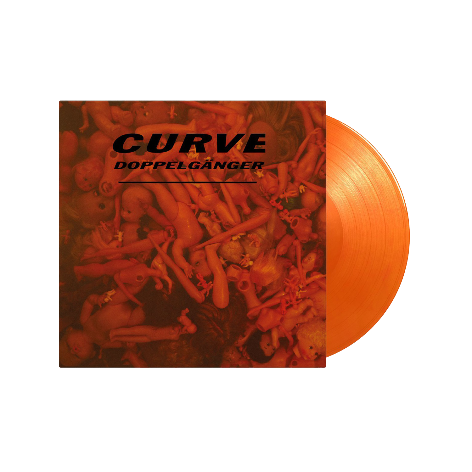 Curve - Doppelganger: Limited Translucent Orange Marbled Vinyl LP