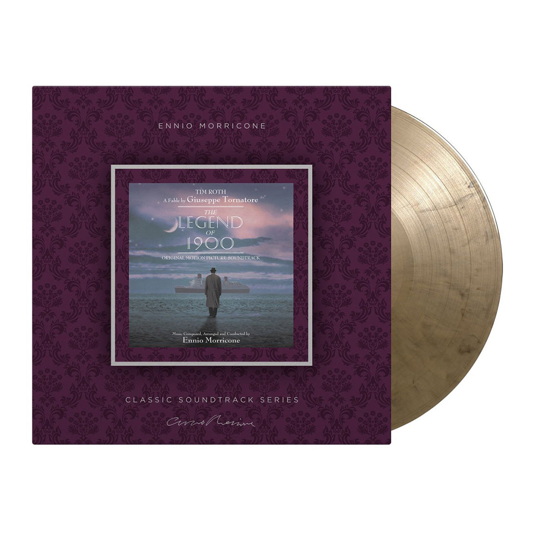 Ennio Morricone - The Legend Of 1900 (OST) - 25th Anniversary Edition: Gold & Black Marbled Vinyl LP