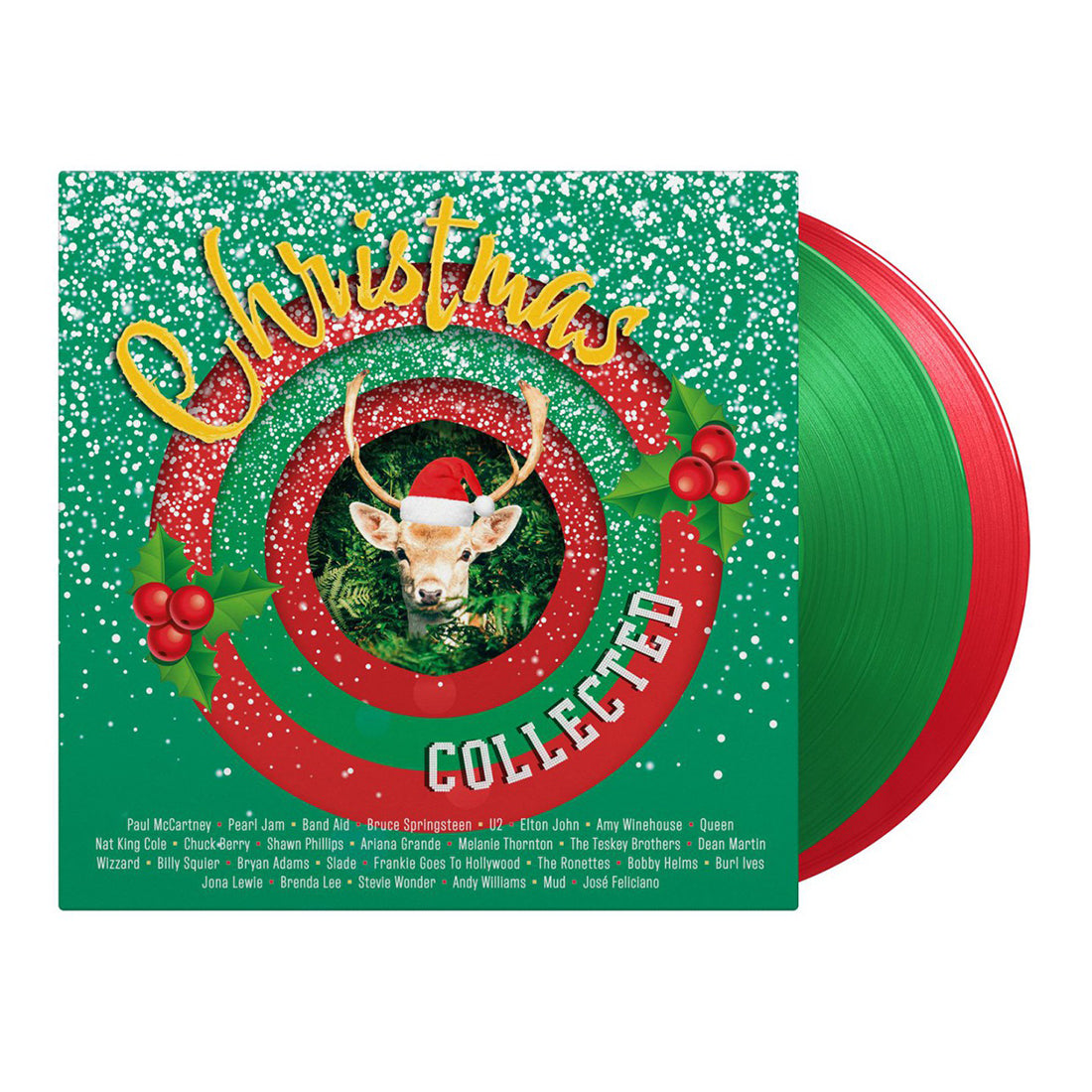 Various Artists - Christmas Collected: Green & Red Translucent Vinyl 2LP