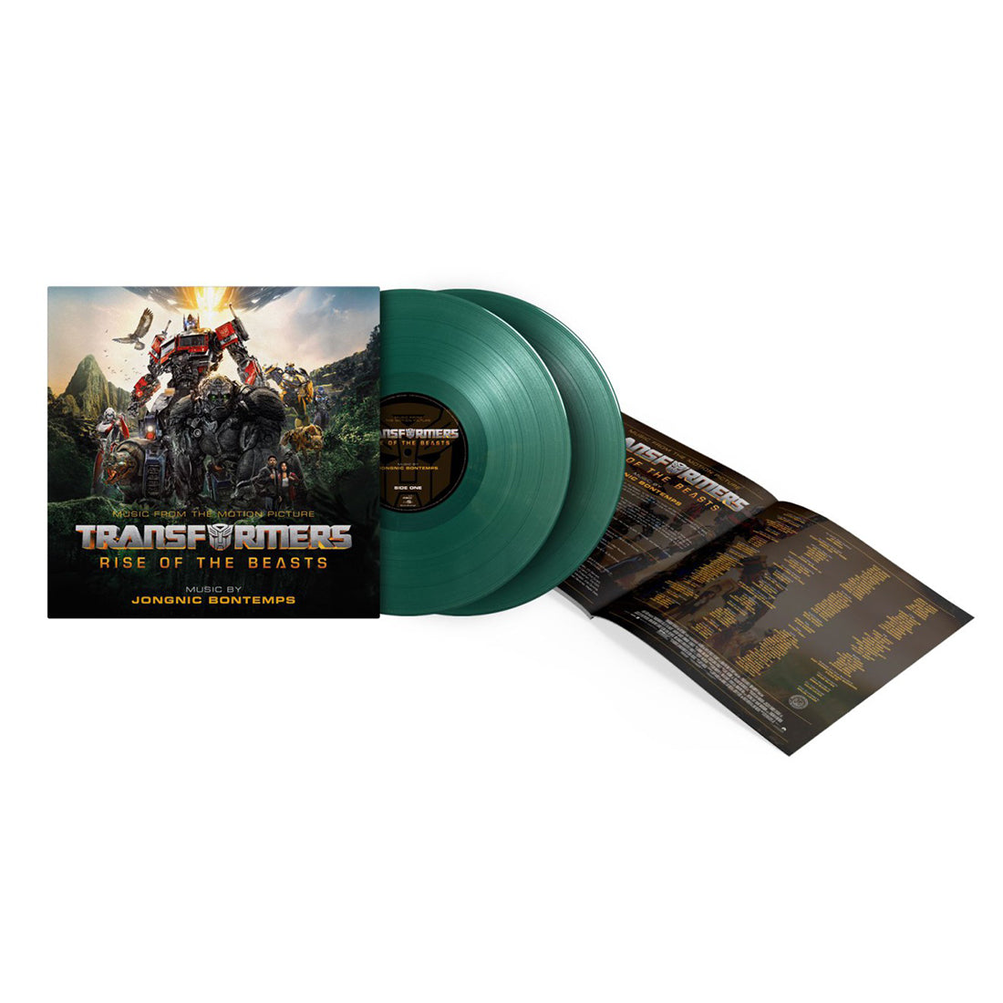 Jongnic Bontemps - Transformers: Rise Of The Beasts [Original Soundtrack]: Green Vinyl 2LP