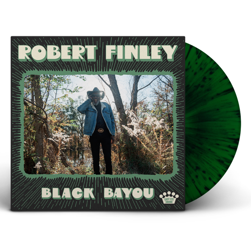 Robert Finley - Black Bayou: Limited Swamp Splatter Vinyl LP