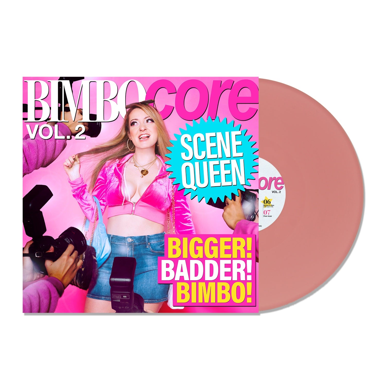 Scene Queen - Bimbocore Vol. 2: Limited Edition Pink Vinyl LP 