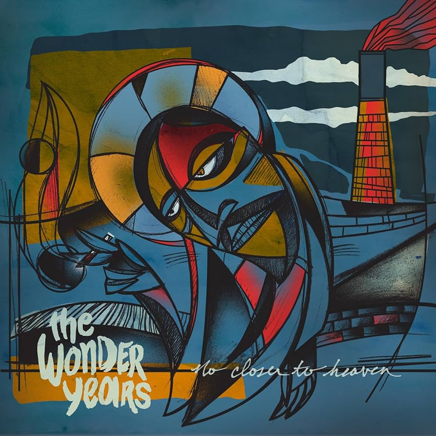 The Wonder Years - No Closer To Heaven: Clear w/ Blue Splatter Vinyl LP