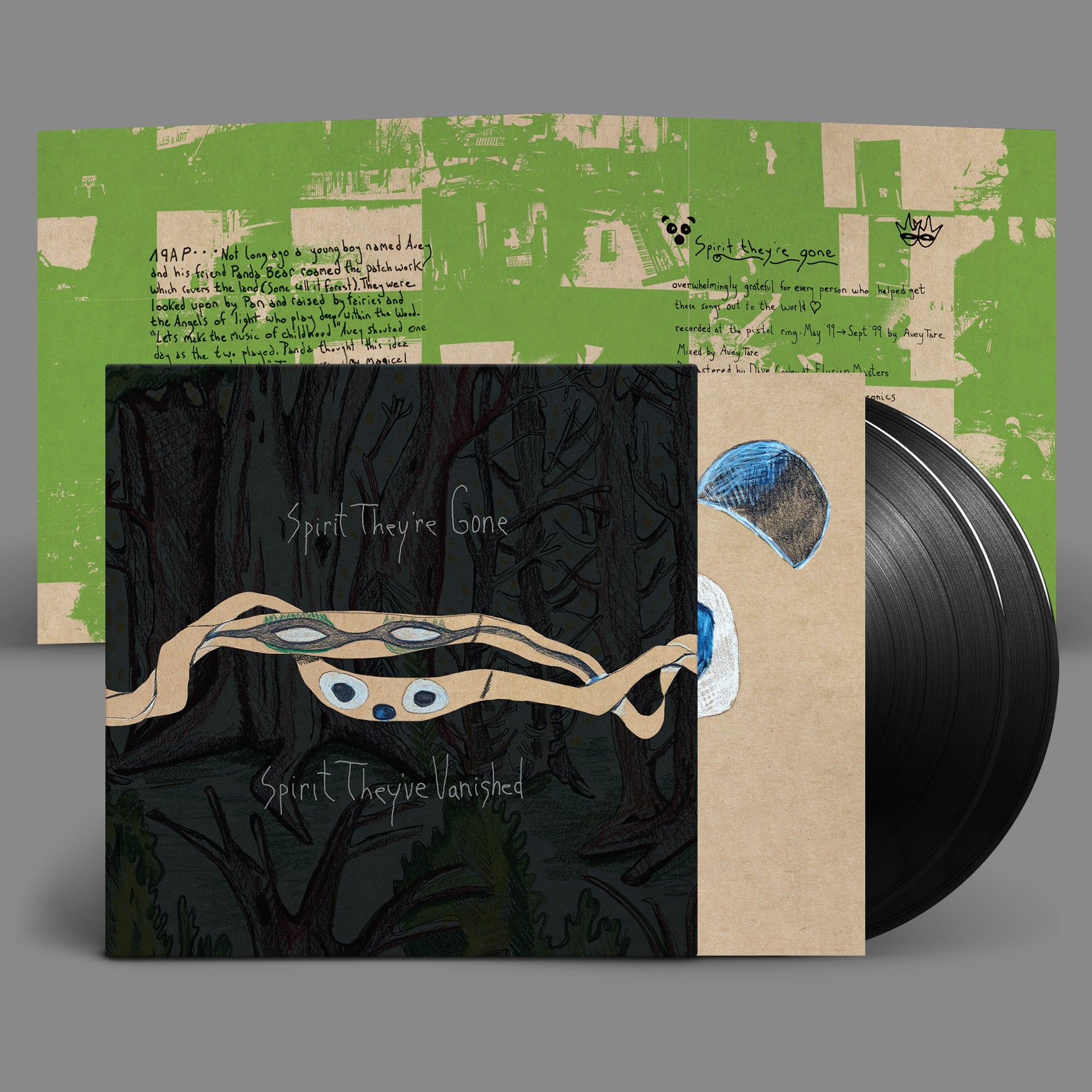 Animal Collective - Spirit They're Gone, Spirit They've Vanished (Remastered 2023): Vinyl 2LP