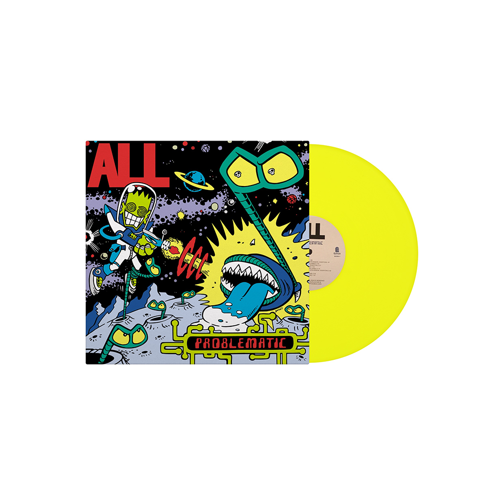 ALL - Problematic: Limited Neon Yellow Vinyl LP. 