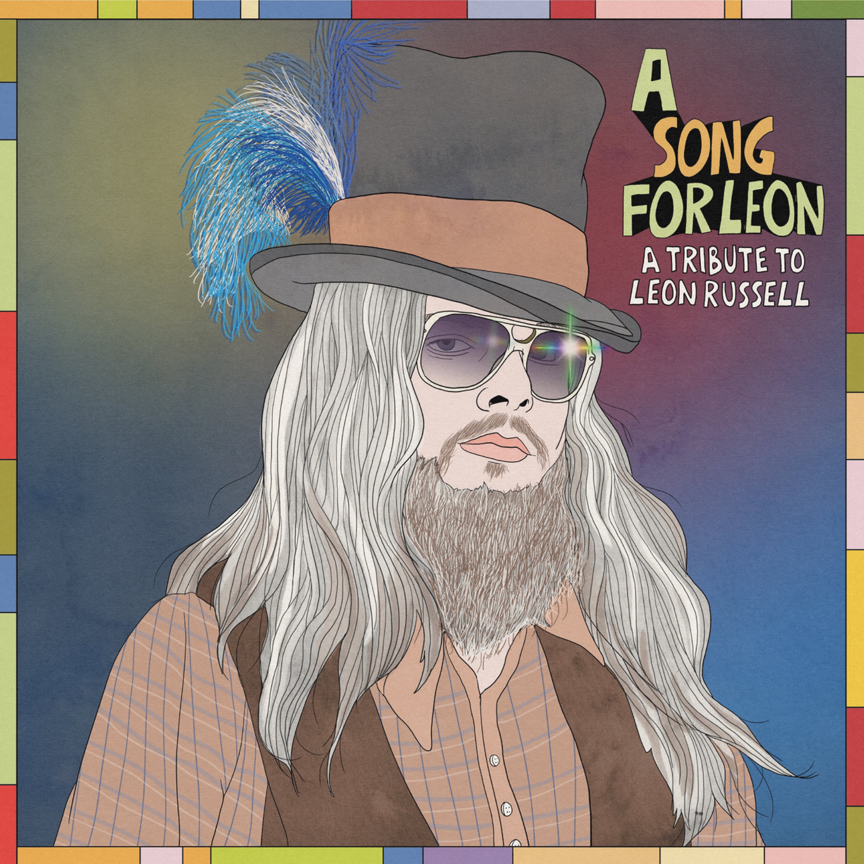 Various Artists - A Song For Leon - A Tribute To Leon Russell: Limited Mango Vinyl LP