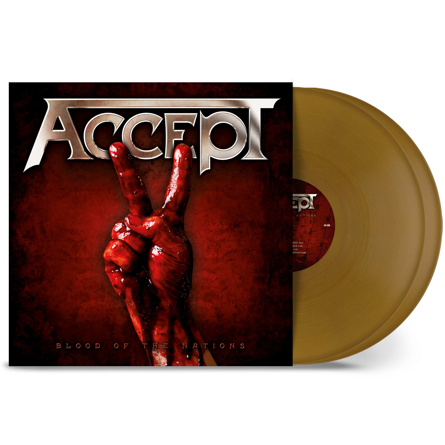 Accept - Blood Of The Nations: Limited Gold Colour Vinyl 2LP. 