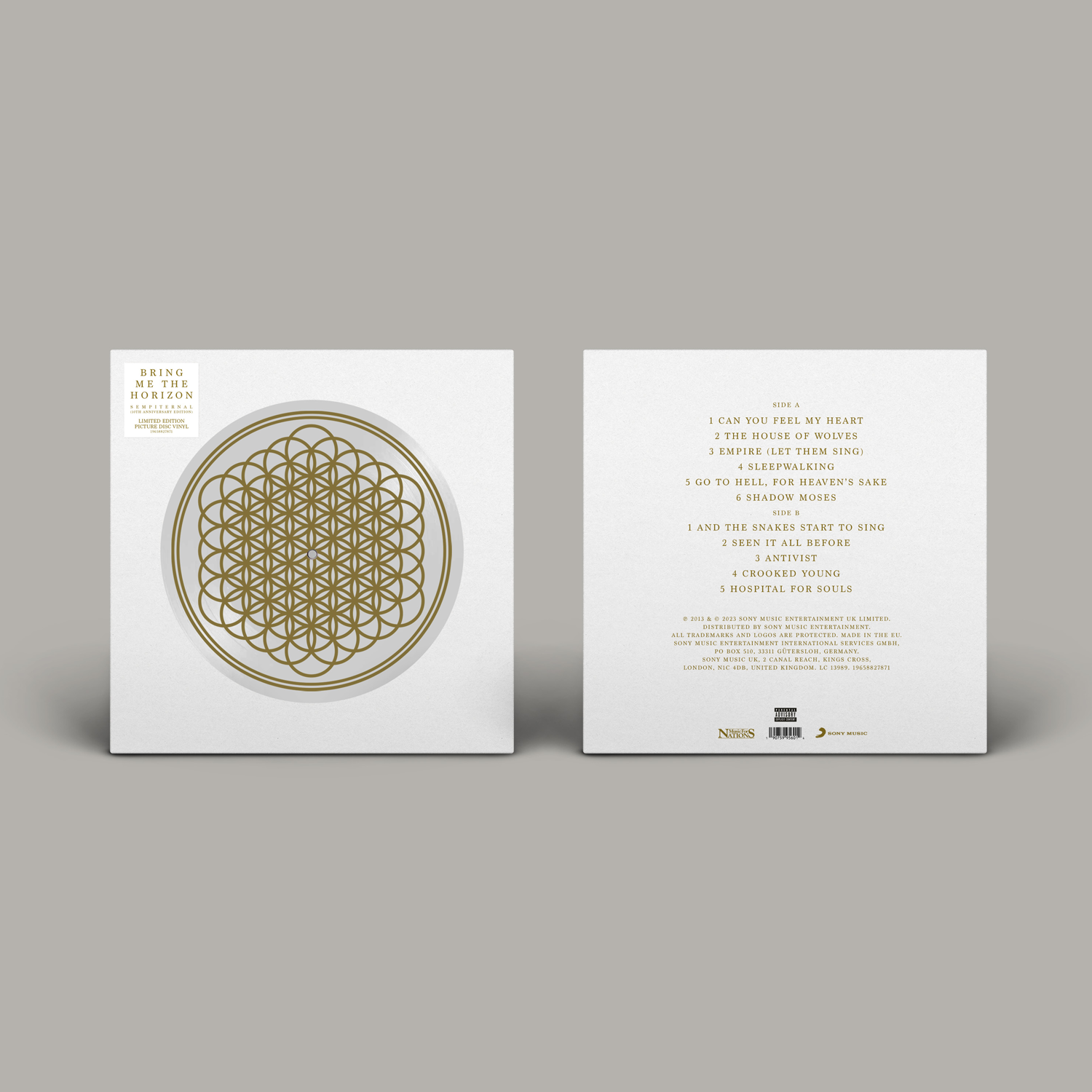 Bring Me The Horizon - Sempiternal (10th Anniversary): Limited Picture Disc Vinyl LP