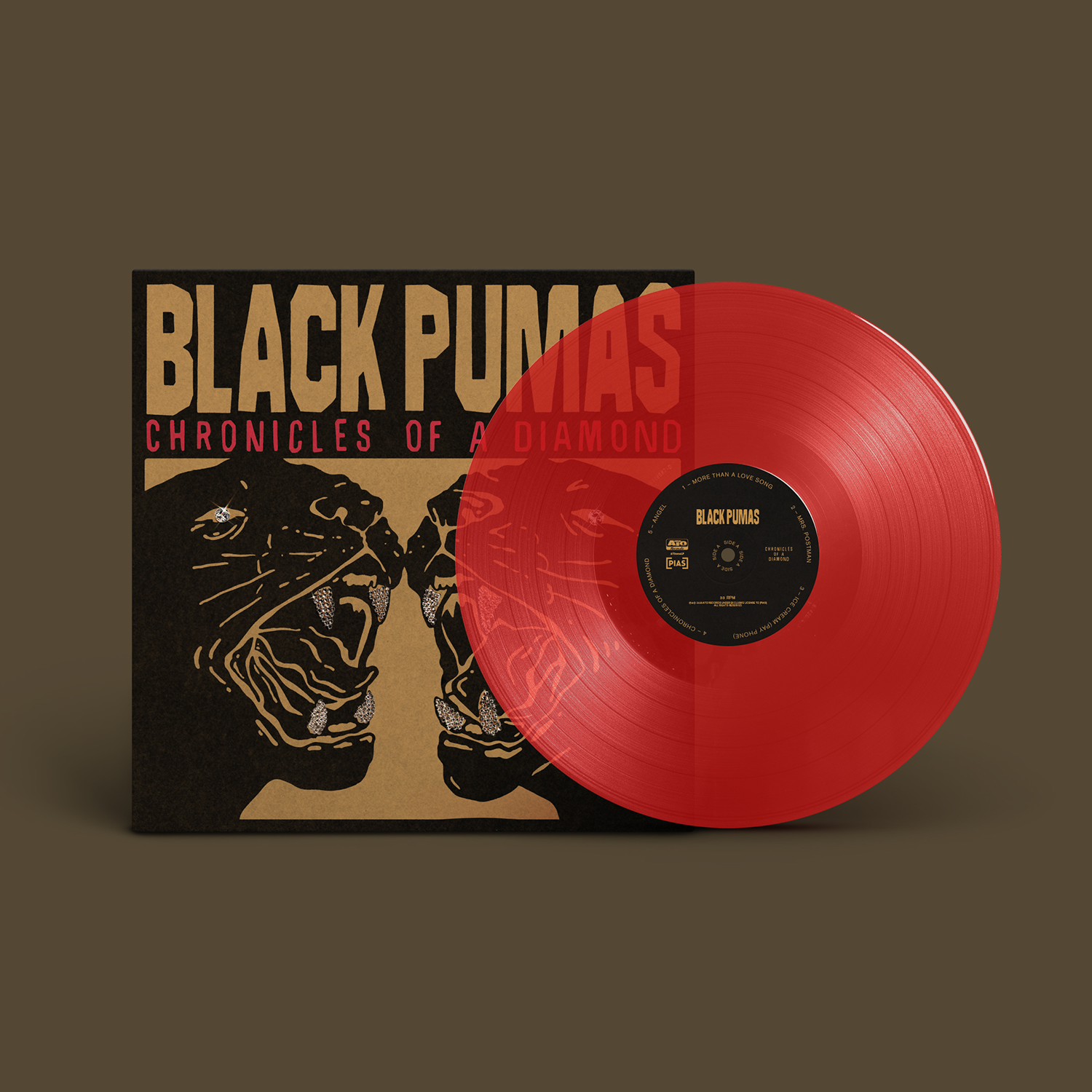 Black Pumas - Chronicles of a Diamond: Limited Red Vinyl LP