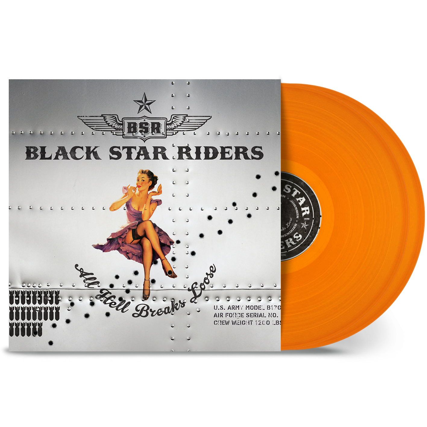 Black Star Riders - All Hell Breaks Loose (10 Year Anniversary): Limited Edition Orange Vinyl 2LP