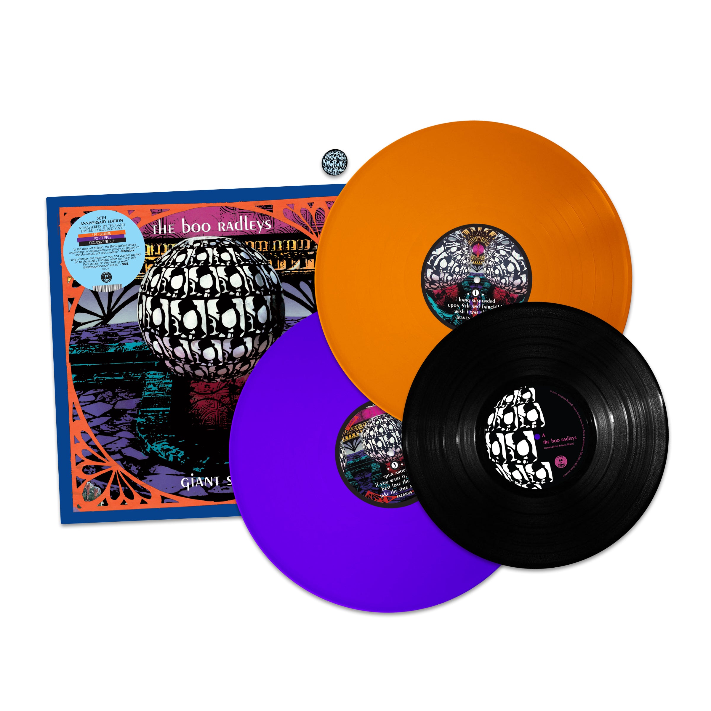 Giant Steps: 30th Anniversary Edition Orange & Purple 2LP & Black Vinyl 10"