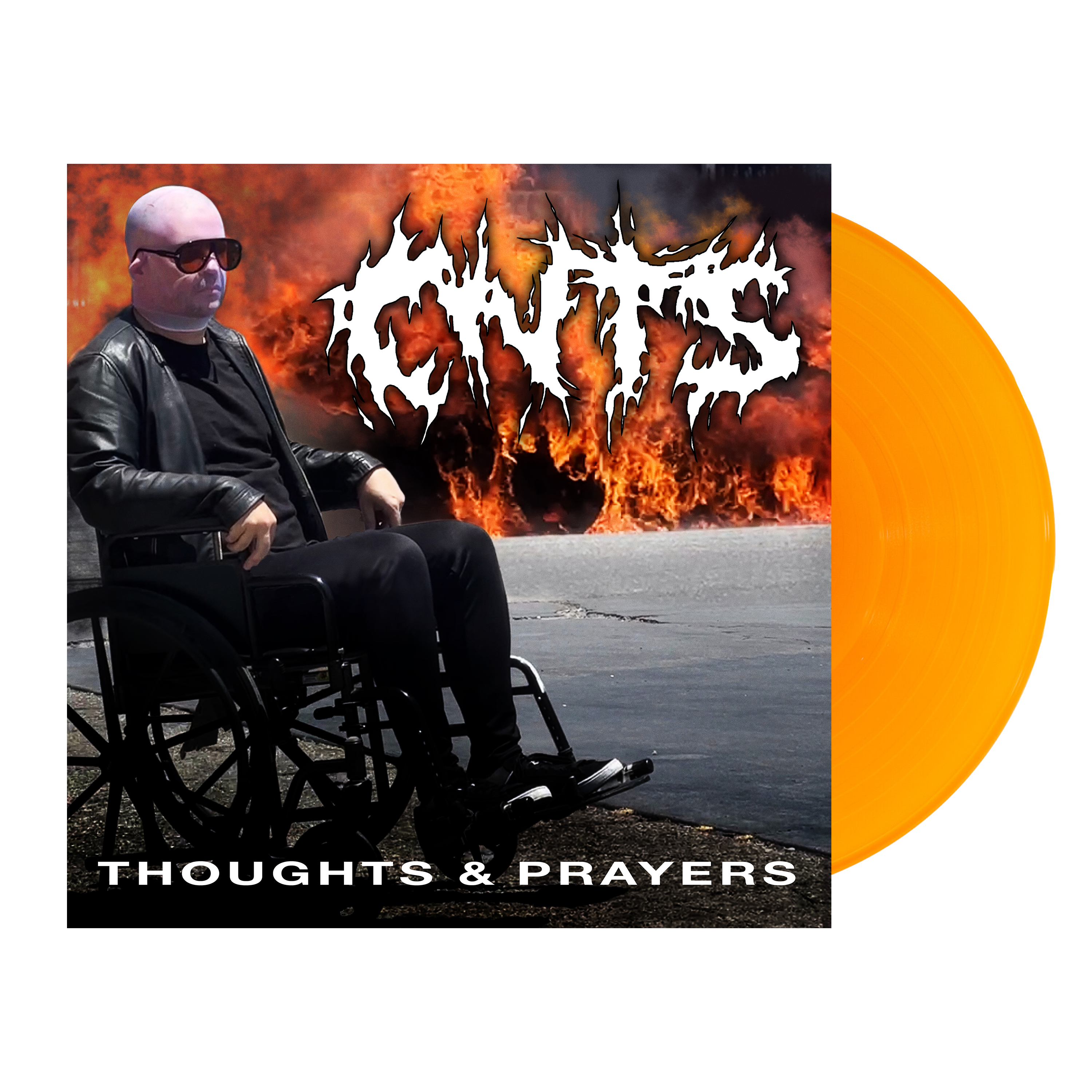 CNTS - Thoughts & Prayers: Limited Orange Vinyl LP