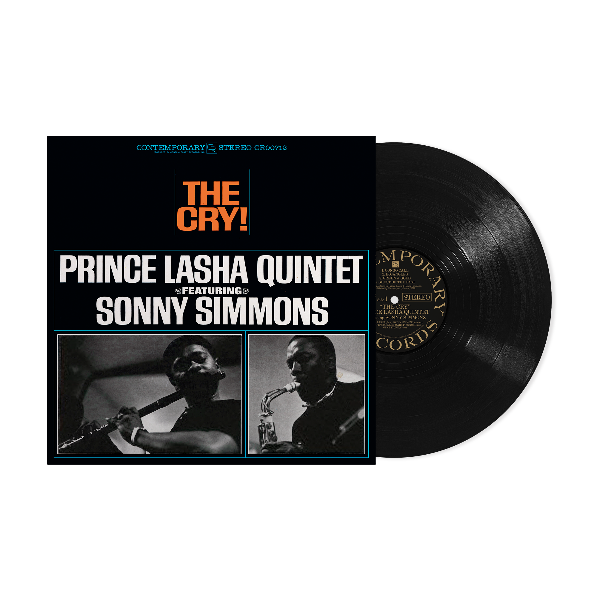 Prince Lasha Quintet - The Cry! (Contemporary Records Acoustic Sounds Series 2024): Vinyl LP