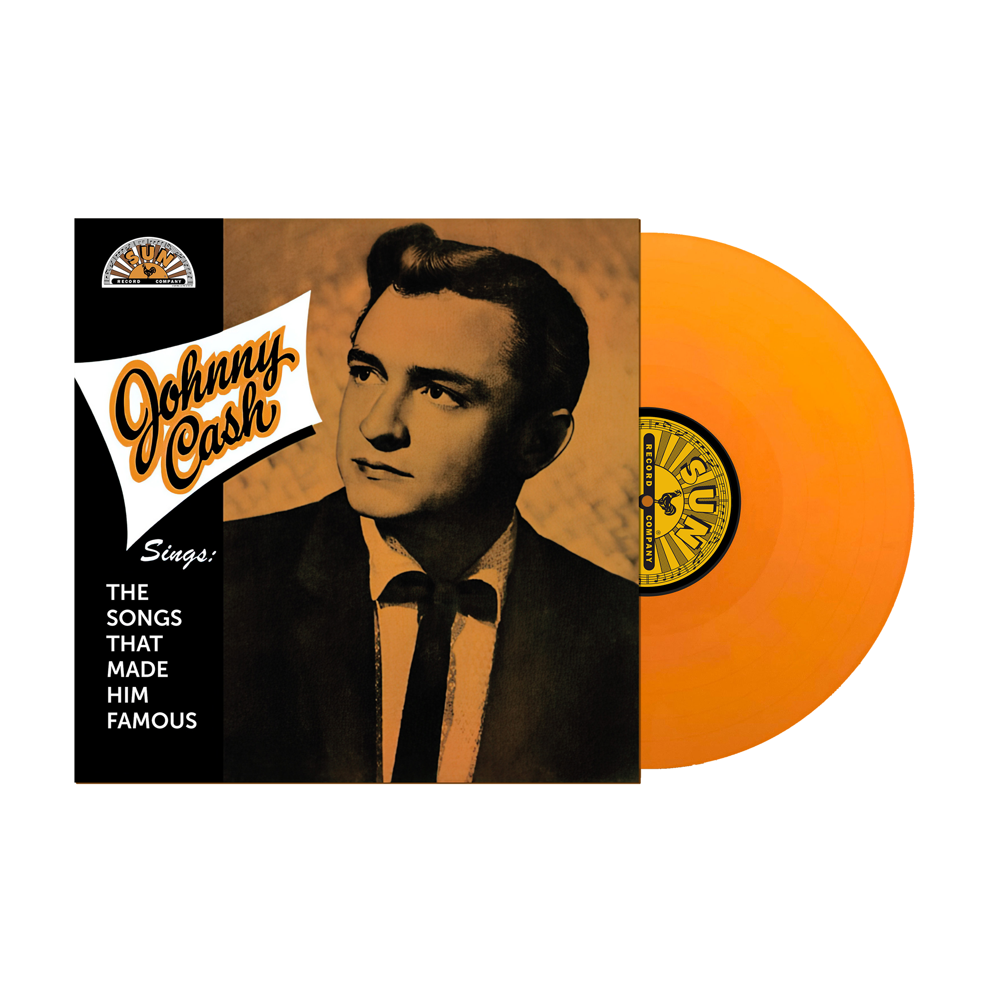 Johnny Cash - Sings The Songs That Made Him Famous: Orange Vinyl LP