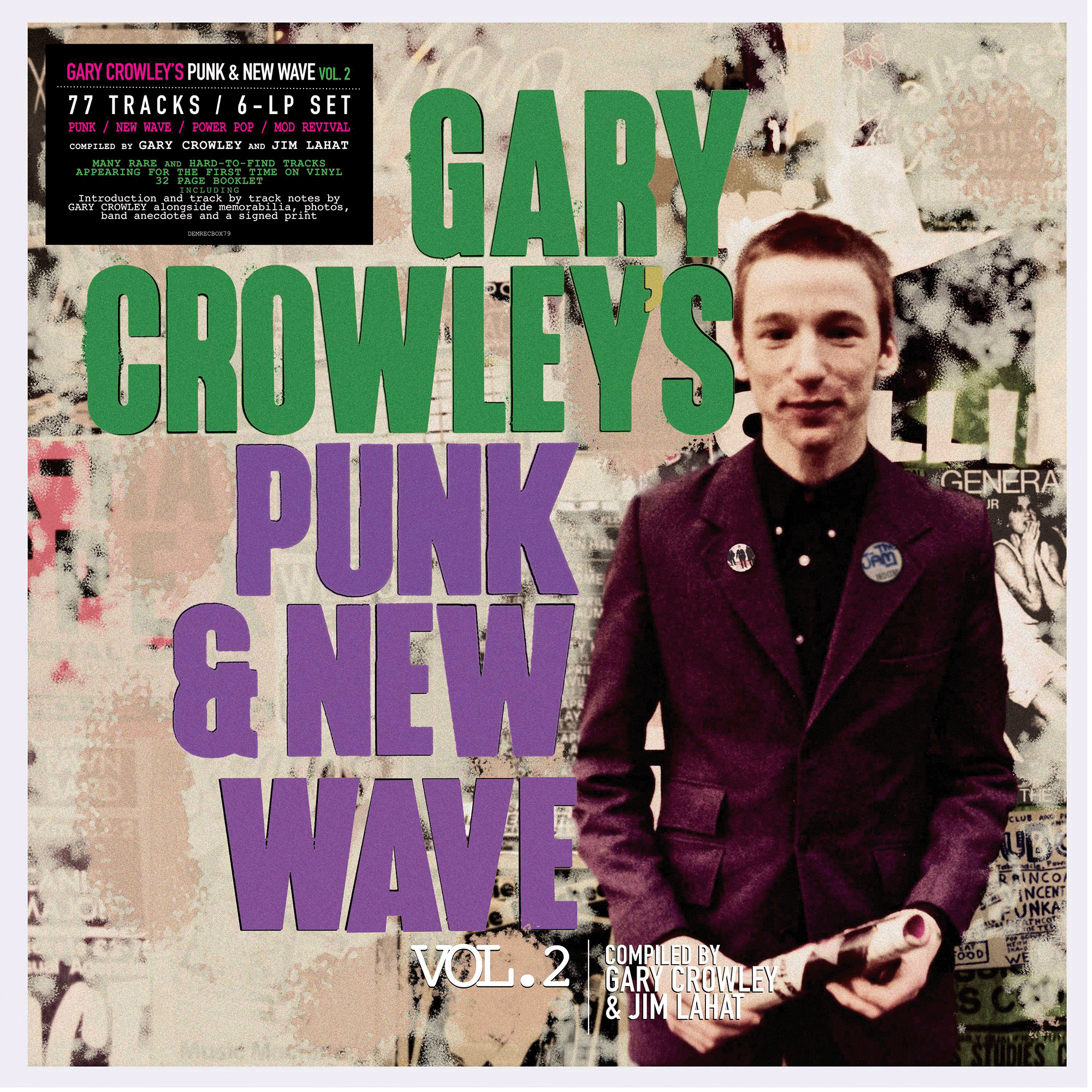 Various Artists - Gary Crowley's Punk and New Wave 2: Limited Edition Signed 6LP Vinyl Box Set