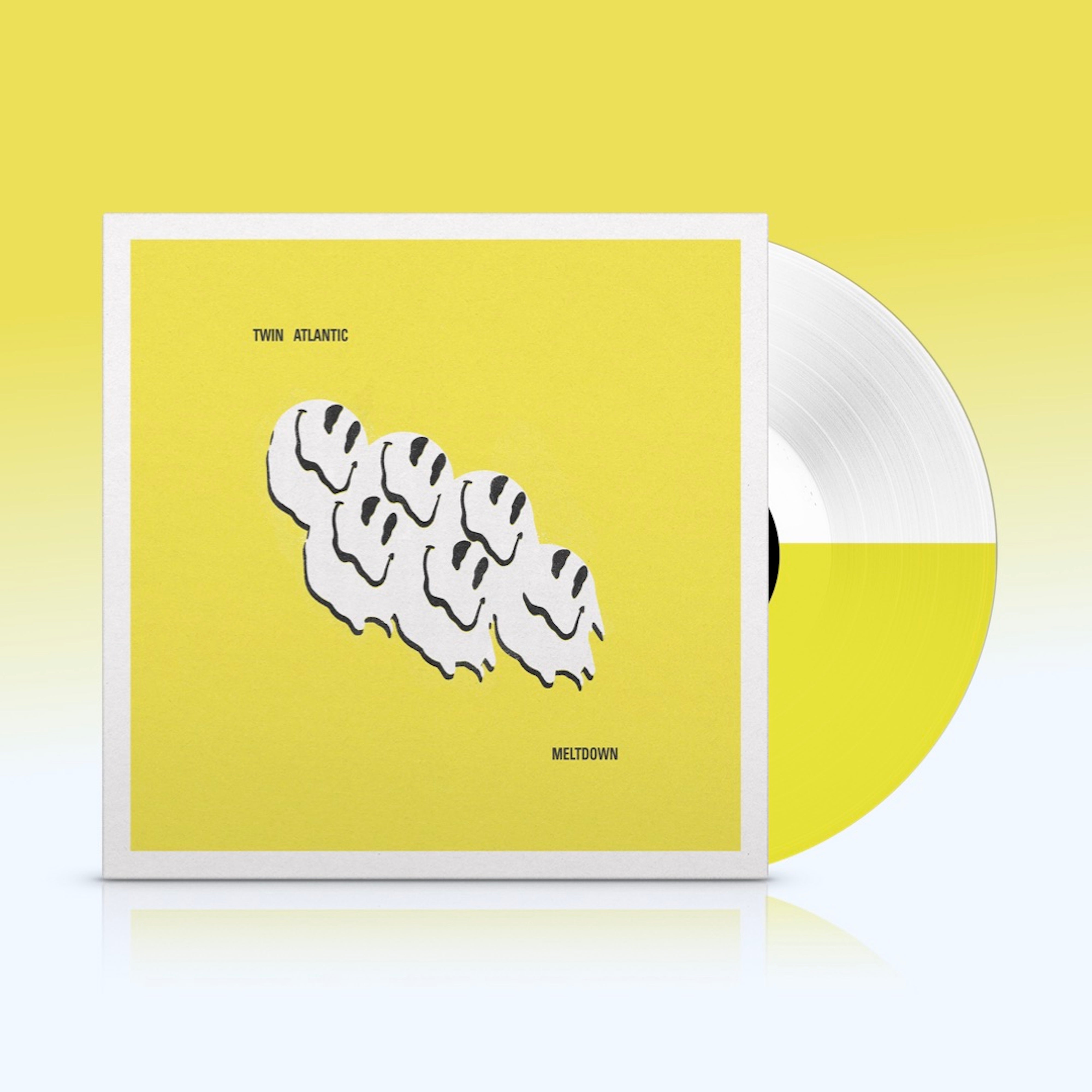 Twin Atlantic - Meltdown: White & Yellow Split Vinyl LP