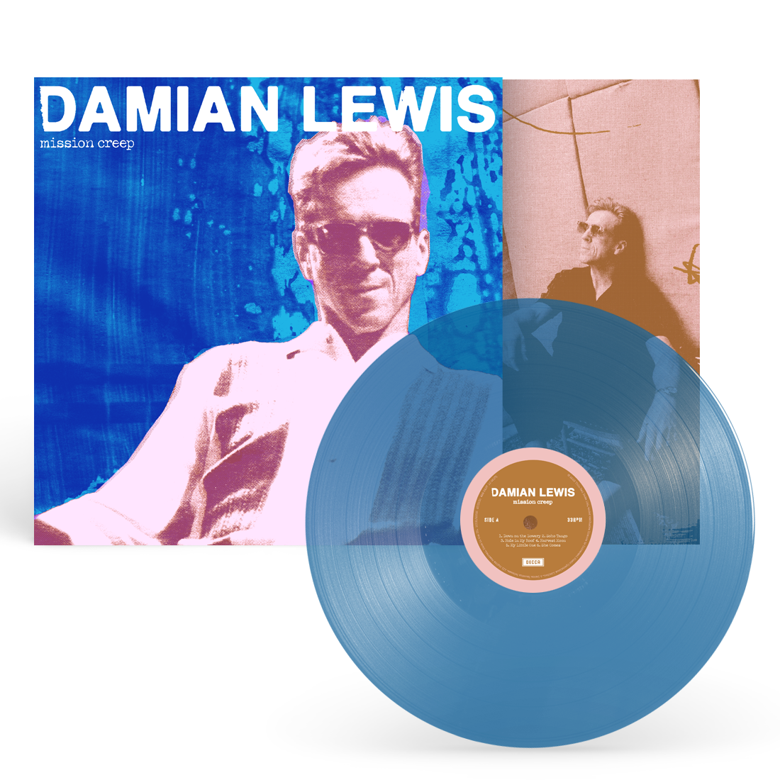 Damian Lewis - Mission Creep: Signed Vinyl LP