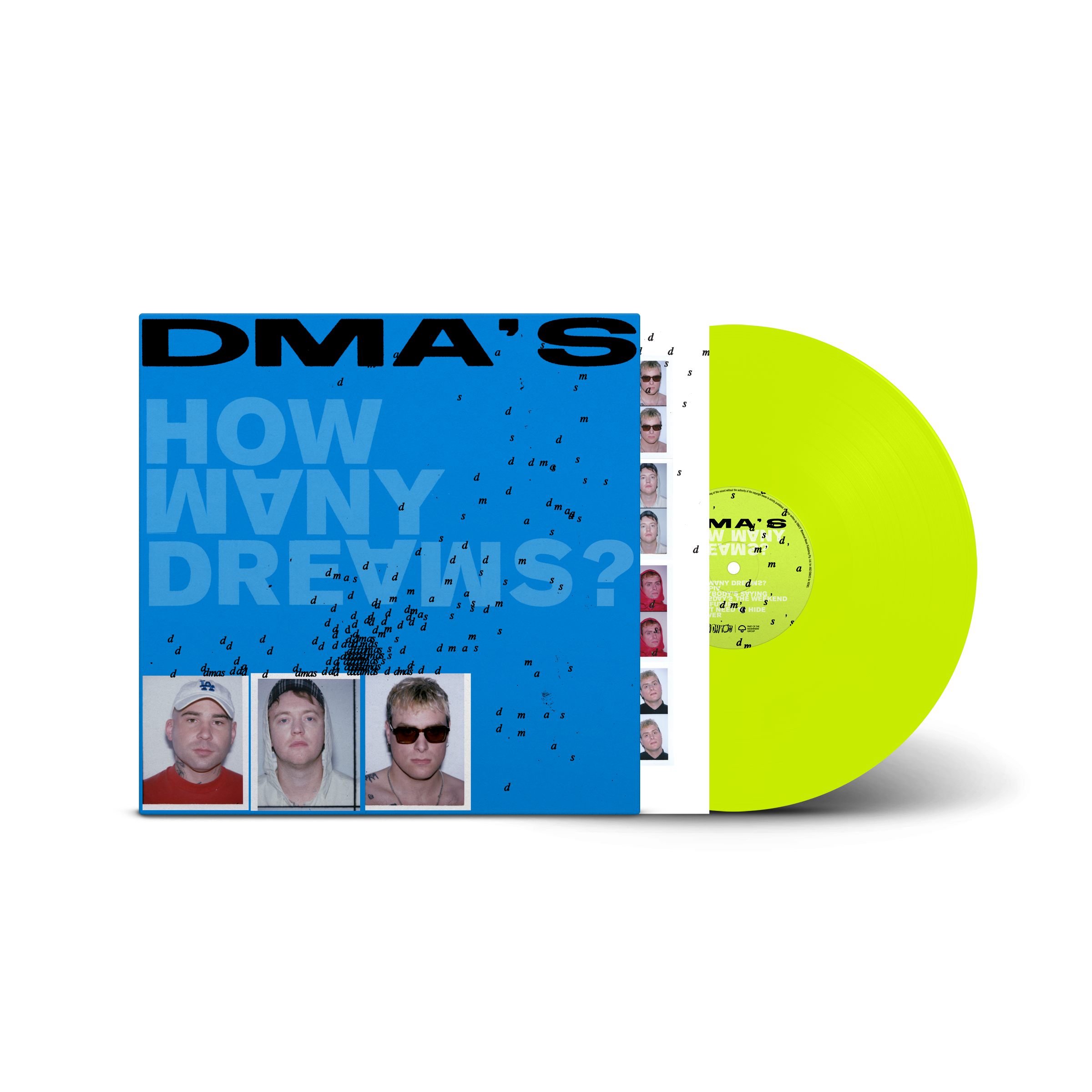 How Many Dreams? Neon Yellow Vinyl LP With Alternate Artwork & Signed Print [Exclusive Limited Copies]