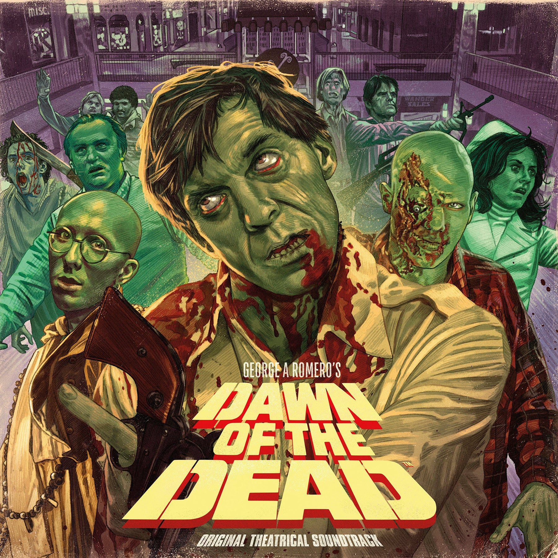 Various Artists - Dawn Of The Dead - Library Cues (OST): Limited Colour Vinyl 3LP