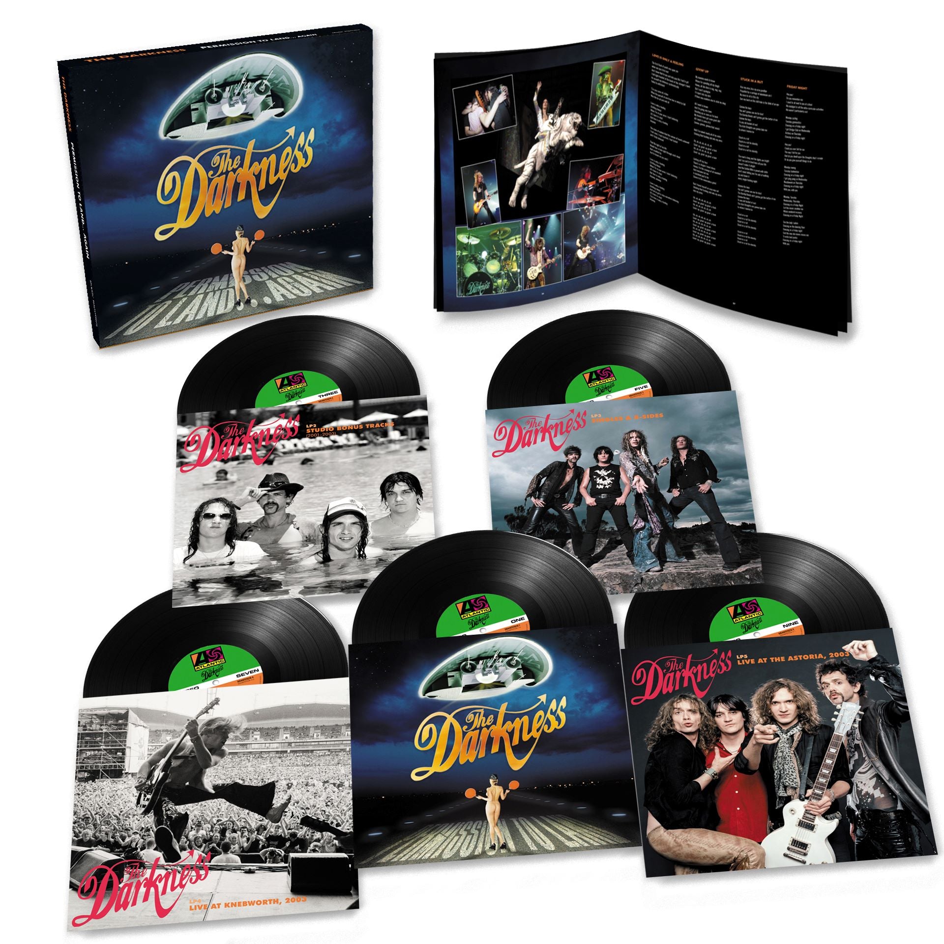The Darkness - Permission To Land...Again (20th Anniversary Edition): Limited 5LP Vinyl Box Set