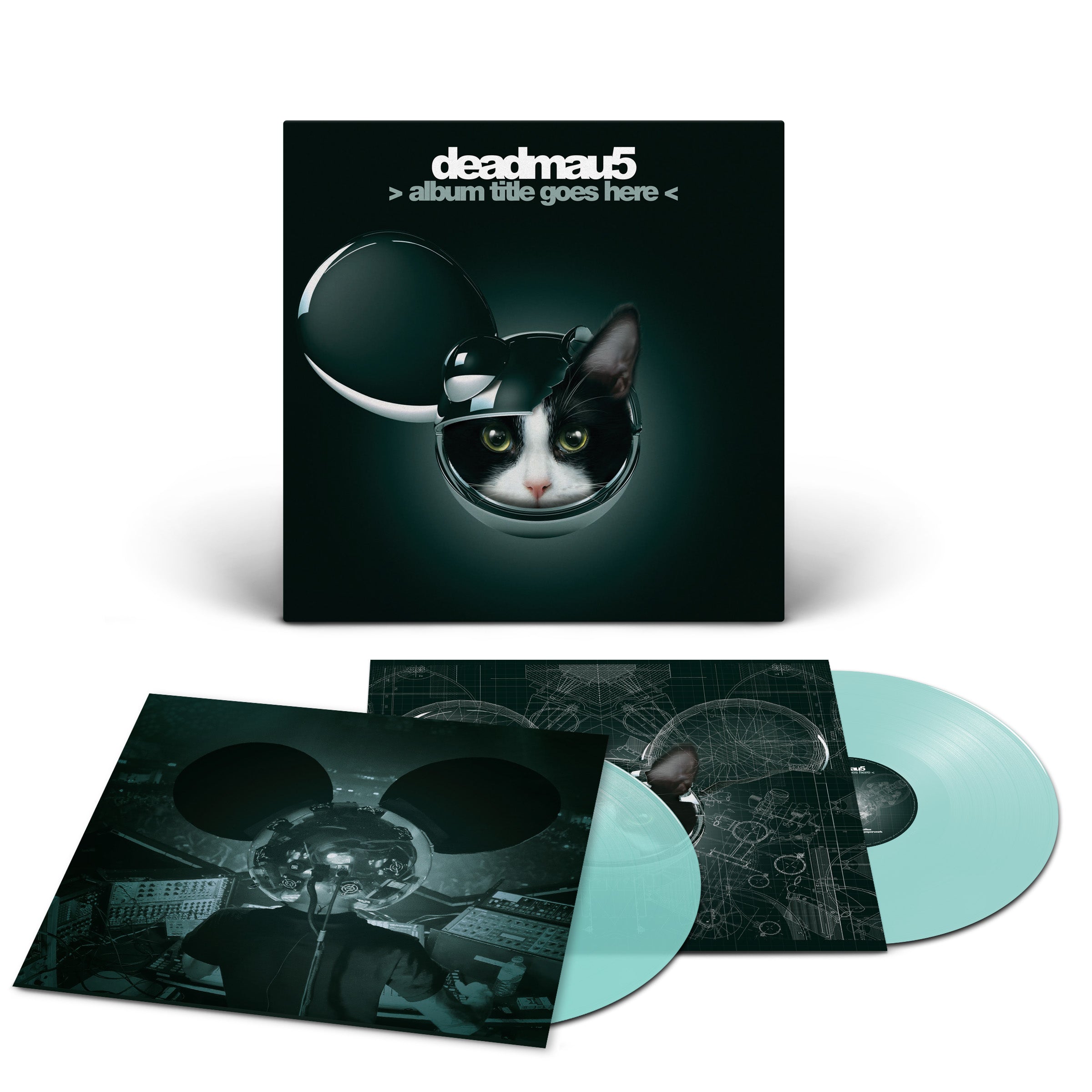 deadmau5 - Album Title Goes Here: Translucent Blue Vinyl 2LP