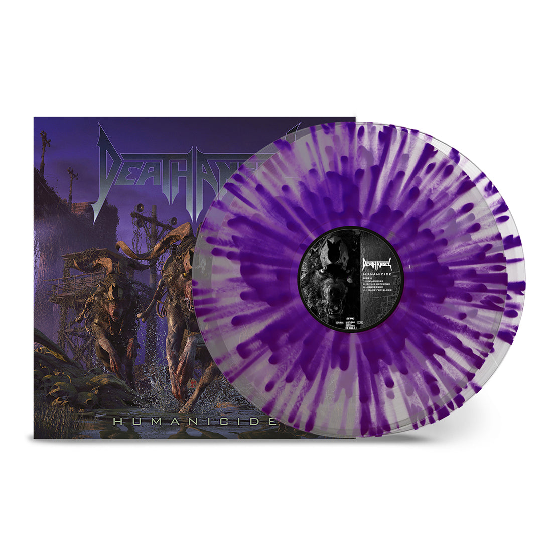 Death Angel - Humanicide: Purple Splatter Vinyl 2LP