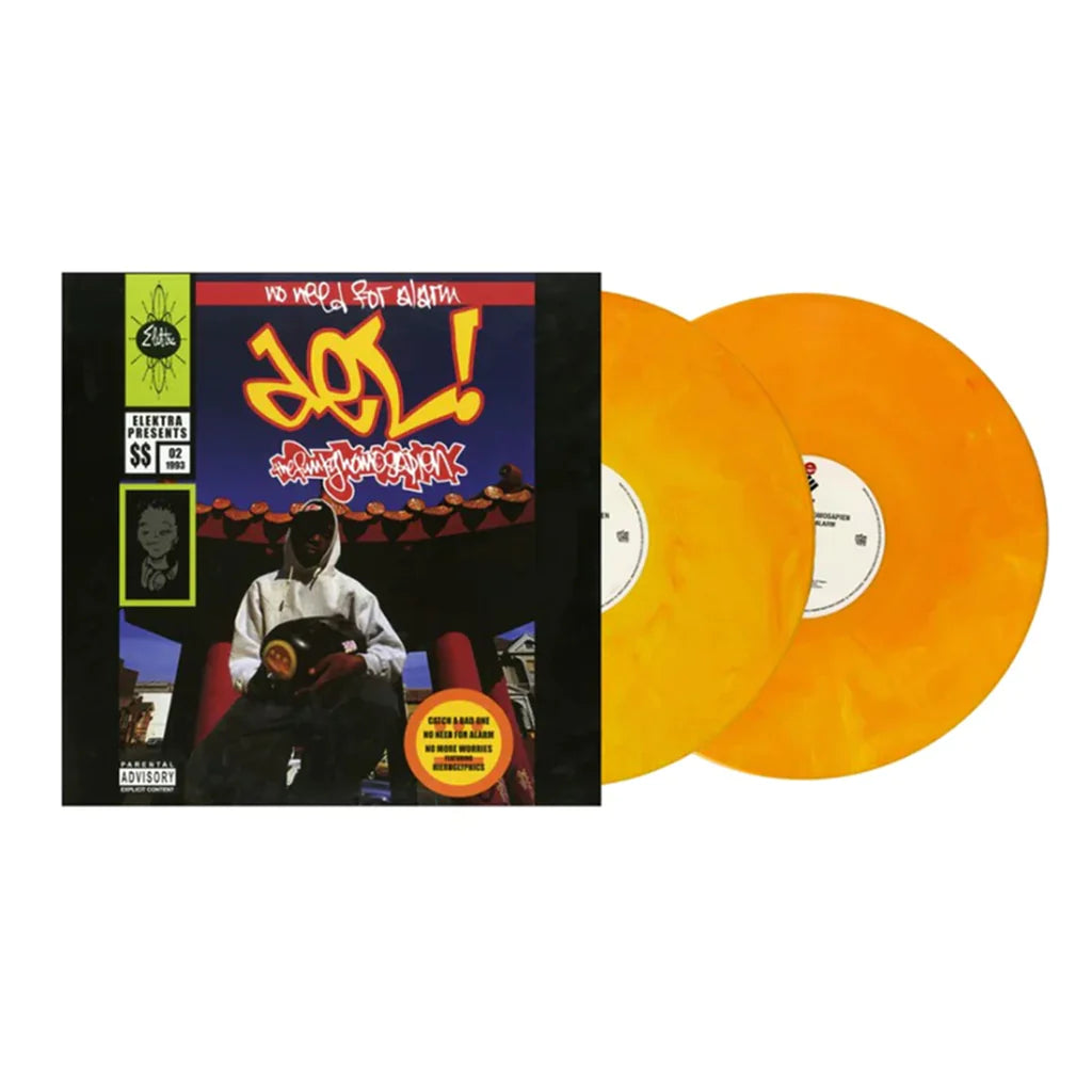Del The Funky Homosapien - No Need For Alarm: Yellow & Tangerine Swirl Colored Vinyl 2LP