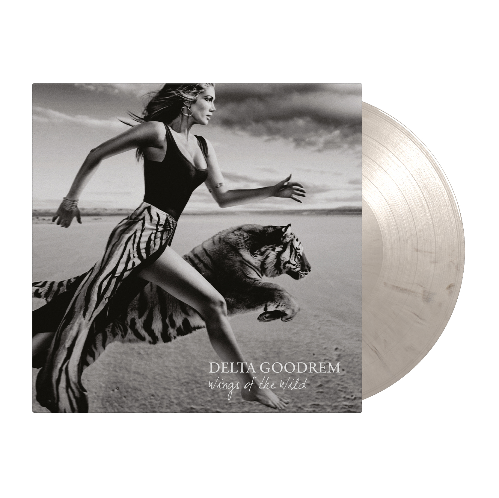 Delta Goodrem - Wings Of The Wild: Limited White & Black Marbled Vinyl LP