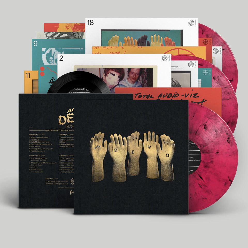 Devo - Art Devo: Limited Nuclear Rubber Edition Colour Vinyl 3LP Box Set + Bonus 7"