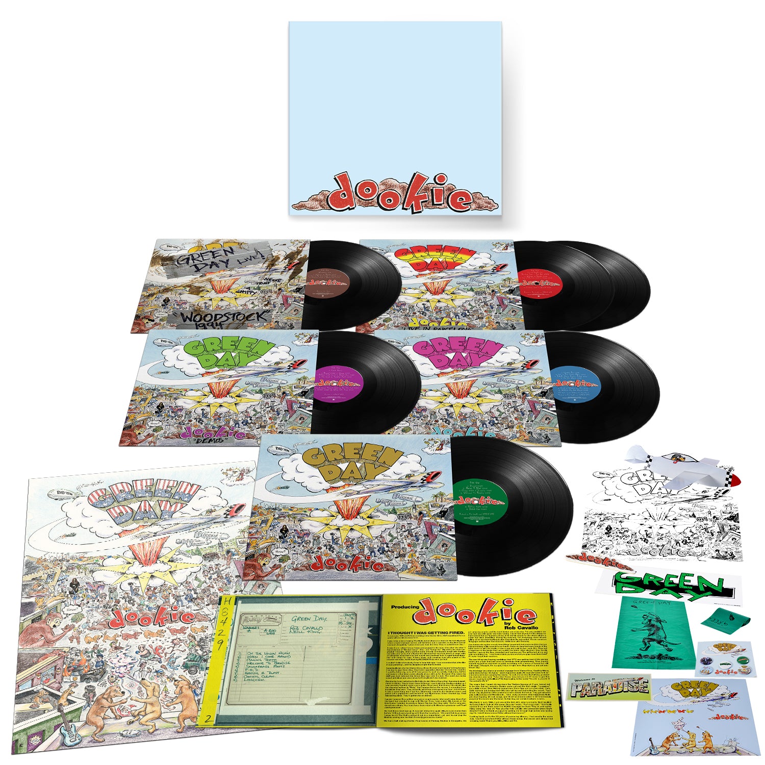 Green Day - Dookie (30th Anniversary): Deluxe Edition 6LP Vinyl Box Set