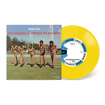Ponderosa Twins + 1 - Bound b/w I Remember You: Limited Opaque Yellow Vinyl 7" Single