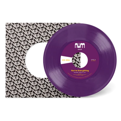 Michael A. Dixon & J.O.Y. - You're Everything b/w You're All I Need: Limited Purple Vinyl 7" Single