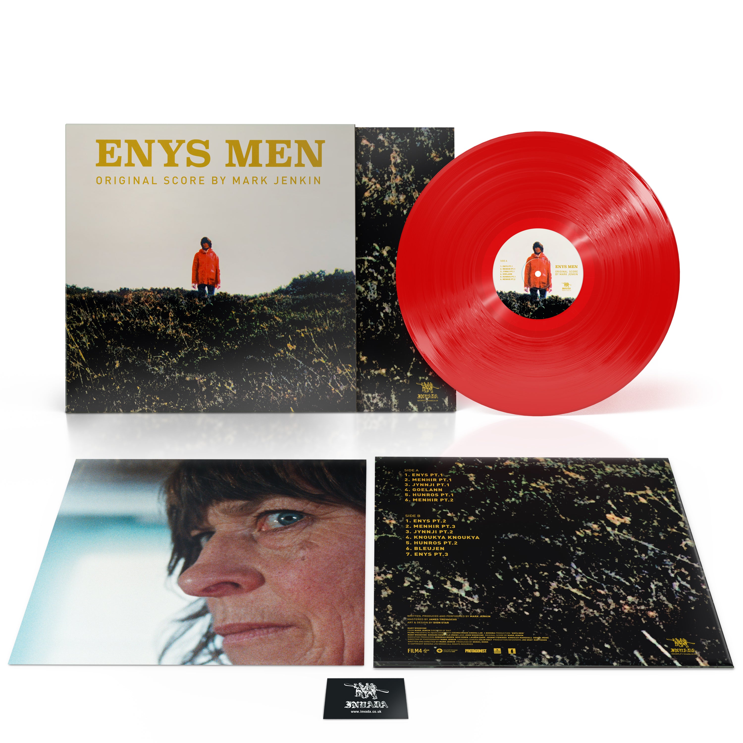 Mark Jenkin - Enys Men (Original Score): Limited Edition Red Vinyl LP