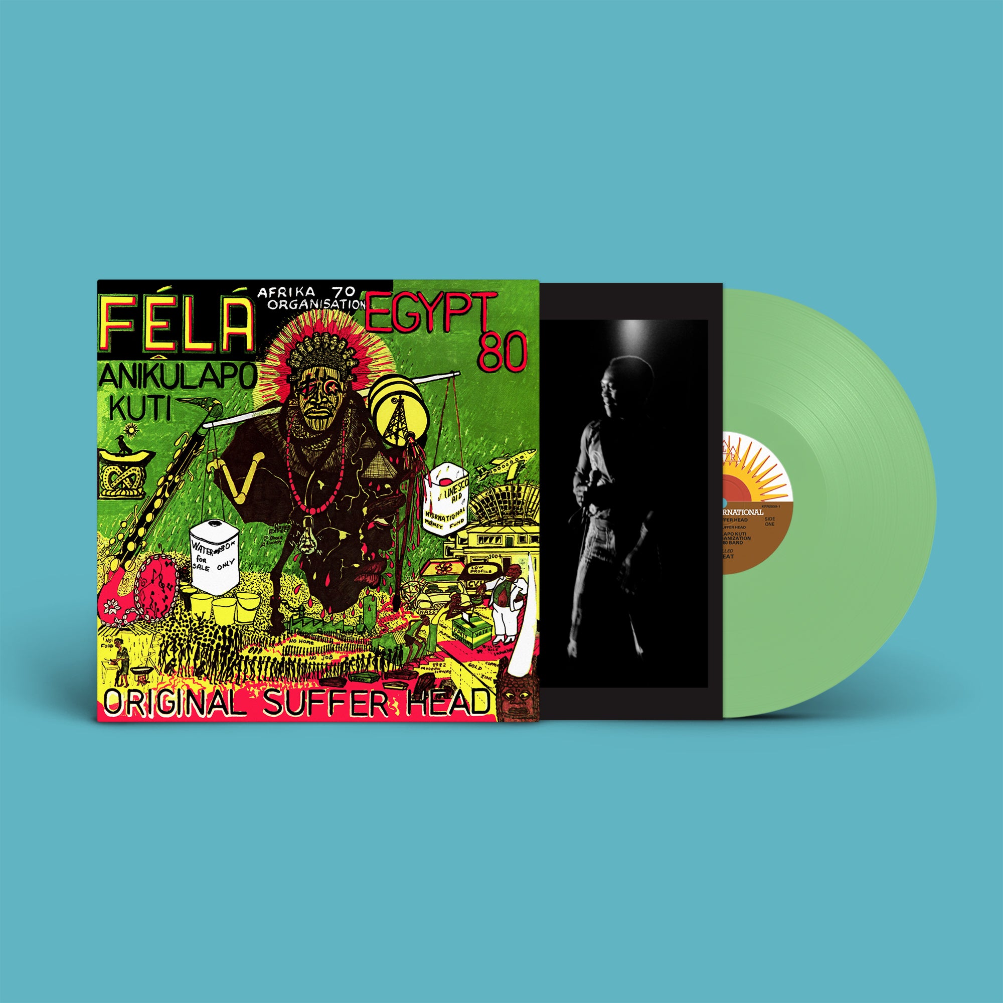 Fela Kuti - Original Suffer Head: Opaque Light Green Vinyl 12" Single